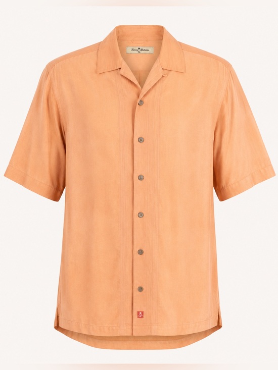Tommy Bahama Other - Tommy Bahama Silk Camp Shirt Peach Large Hawaiian Resort Vacation Casual